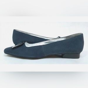 Chinese Laundry NWOT Rhoda Flats, Blue Suede